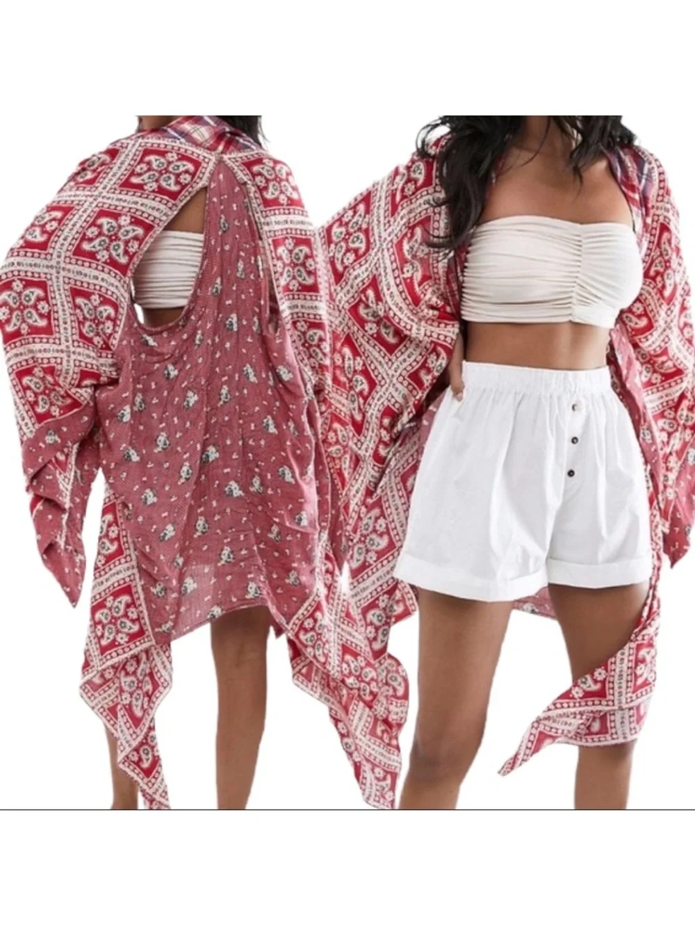 Free people American pie kimono